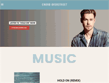 Tablet Screenshot of chordoverstreet.com